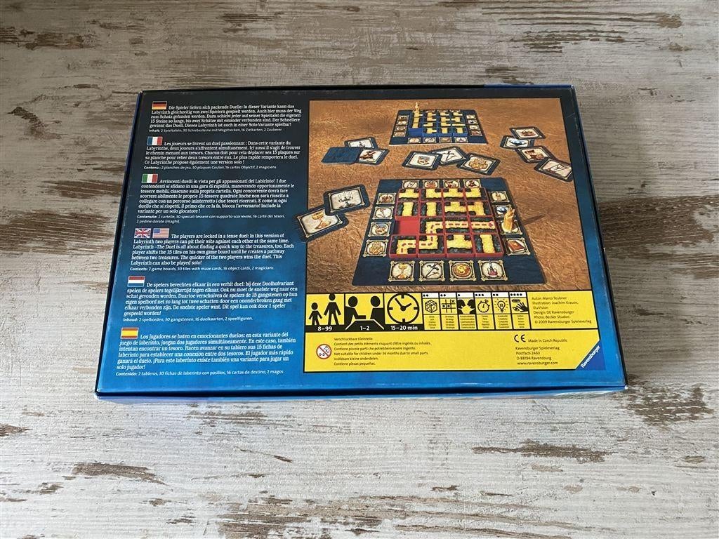 Labyrinth the duel ravensburger [s457], Verzenden, Zo goed als nieuw