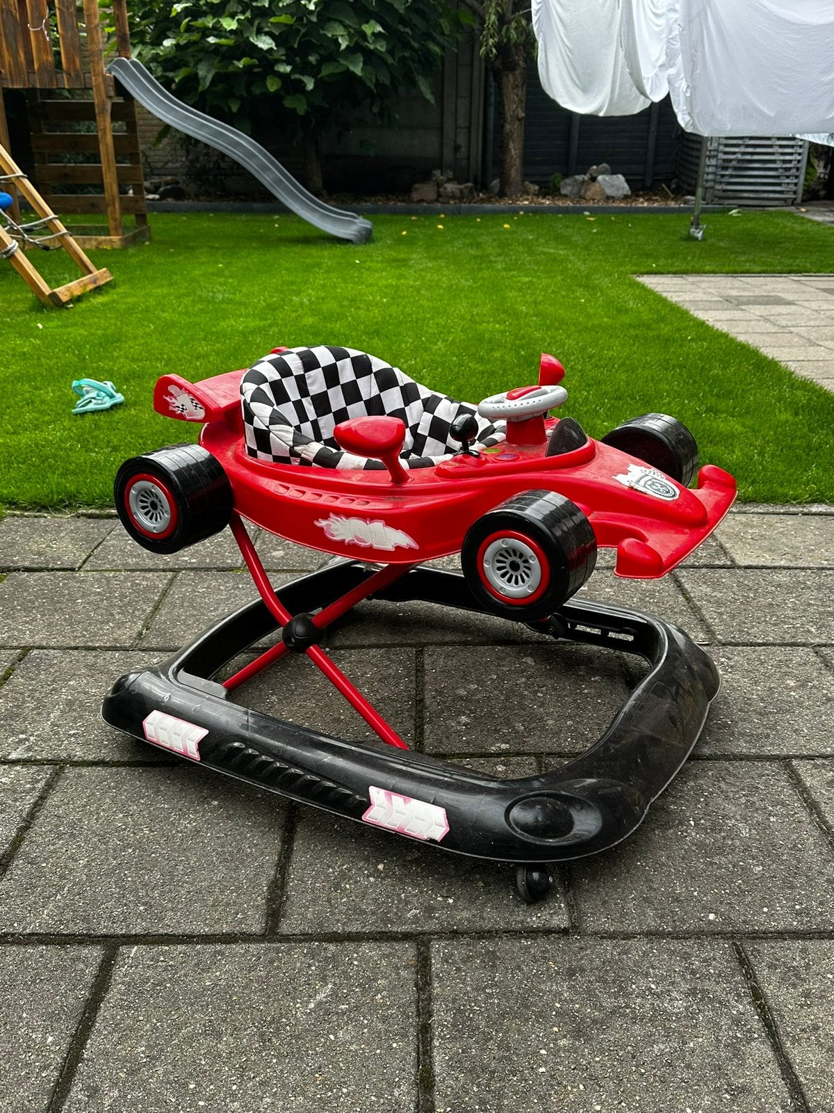 Loopauto met stuurtje, toeter, licht en geluid (verstelbaar), Ophalen, Gebruikt, Overige merken