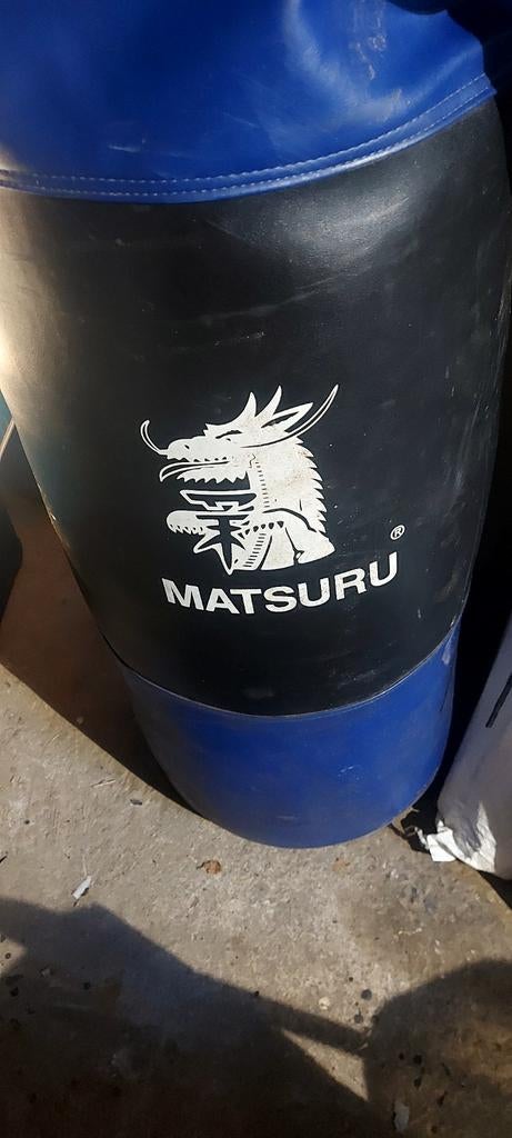 Matsuru bokszak - Zwart/Blauw, Sport en Fitness, Vechtsporten en Zelfverdediging, Ophalen