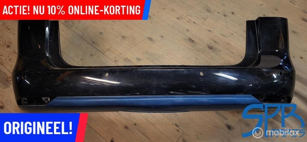 VW TOURAN III 1T 1T3 ACHTERBUMPER 1T0807417M 6x PDC TREKHAAK, Auto-onderdelen, Gebruikt, Volkswagen, Ophalen of Verzenden, Volkswagen