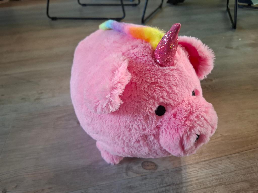 Knuffel - Varken Big 2, Kinderen en Baby's, Speelgoed | Knuffels en Pluche, Ophalen of Verzenden, Gebruikt, Overige typen