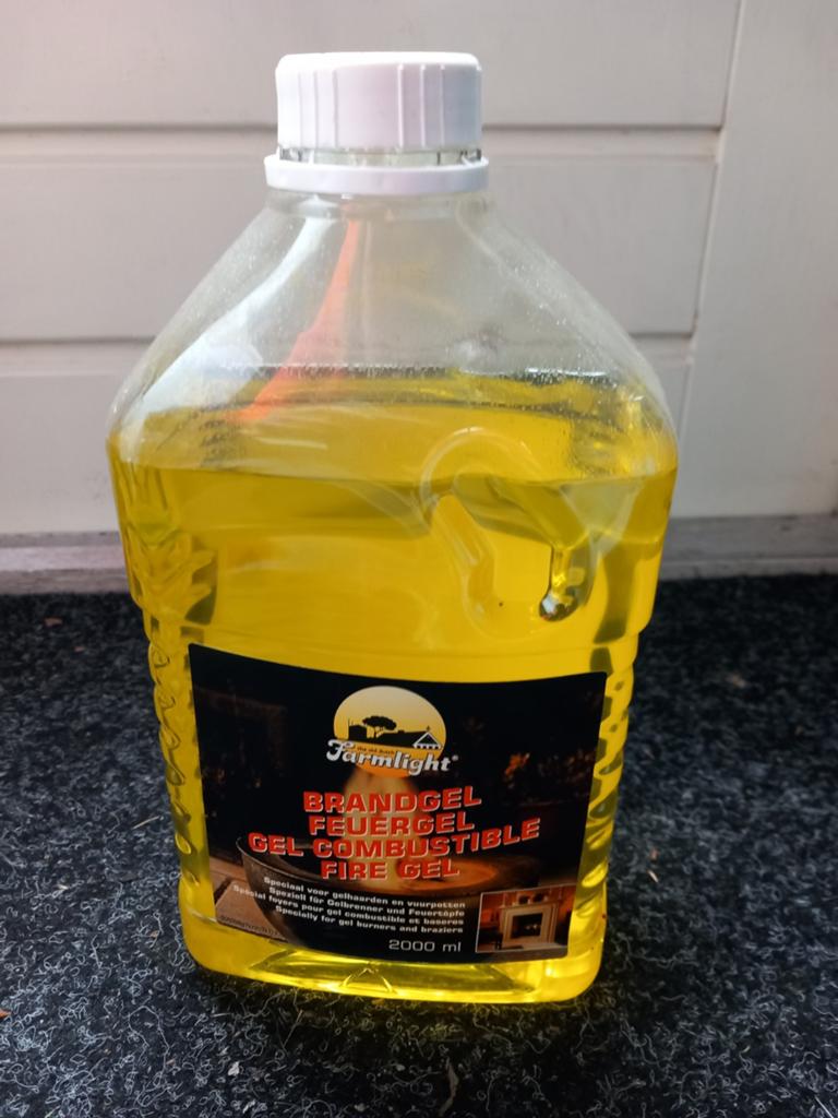 Brandgel., Ophalen, Schoonmaakmiddel