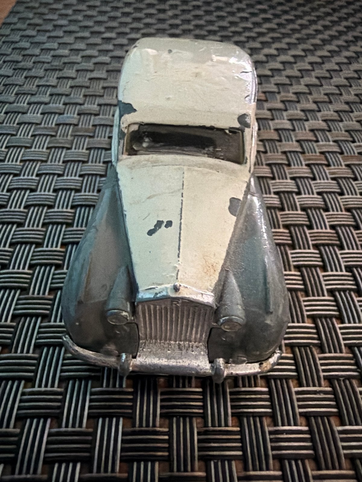 Vintage Dinky Toys Rolls-Royce Silver Wraith, Ophalen of Verzenden, Gebruikt, Auto