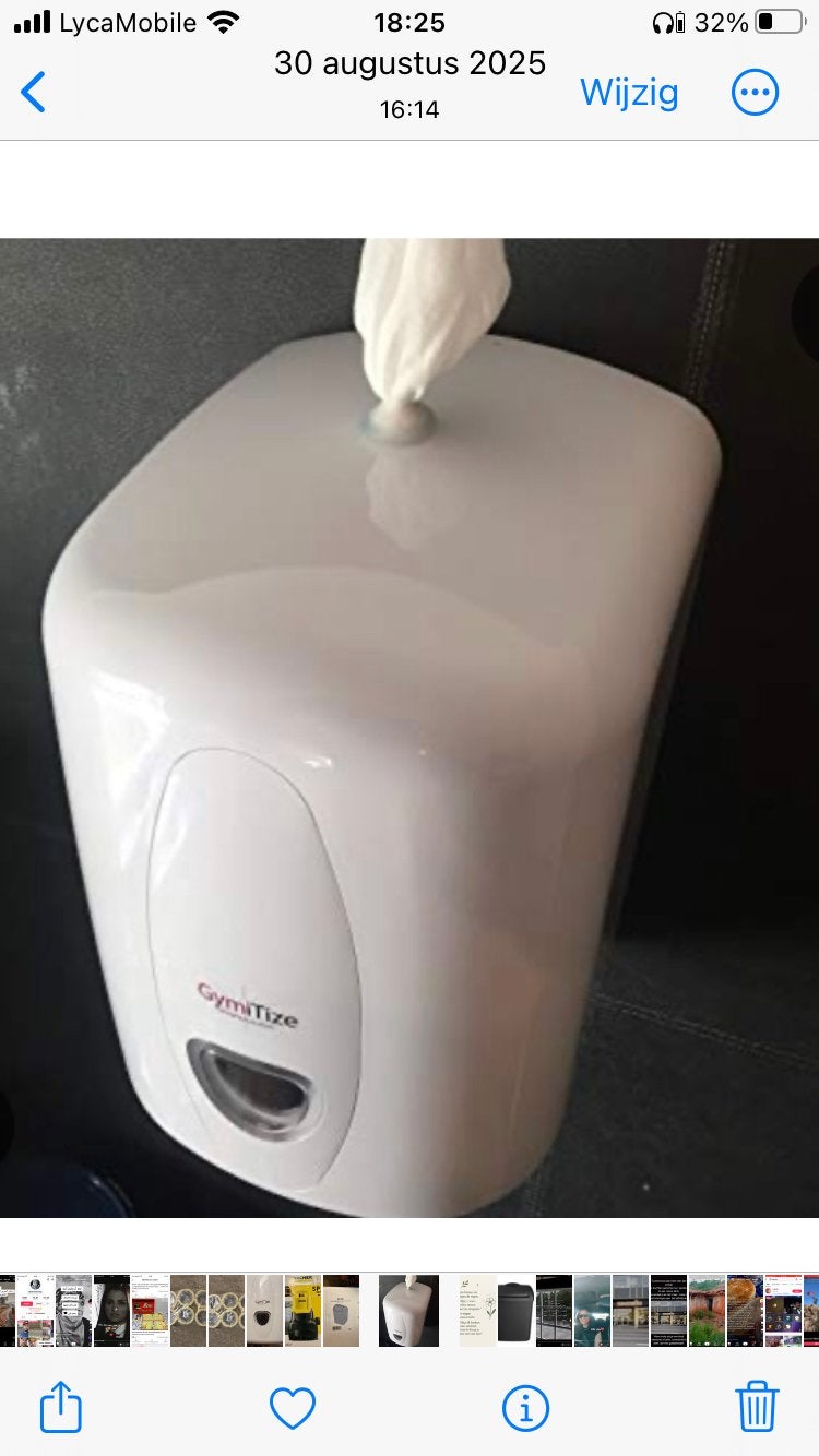 Handdoek dispenser GymiTize, Ophalen, Zo goed als nieuw