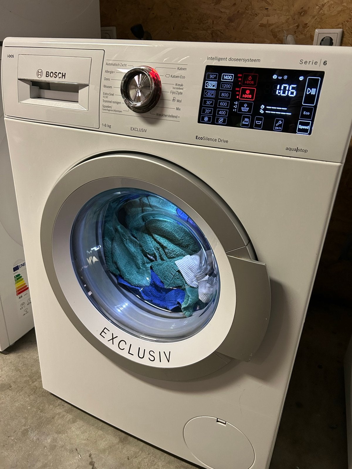 Bosch Serie 6 WAT28690NL/21 – 8 kg i-DOS, Witgoed en Apparatuur, Ophalen, 1200 tot 1600 toeren, Q, W