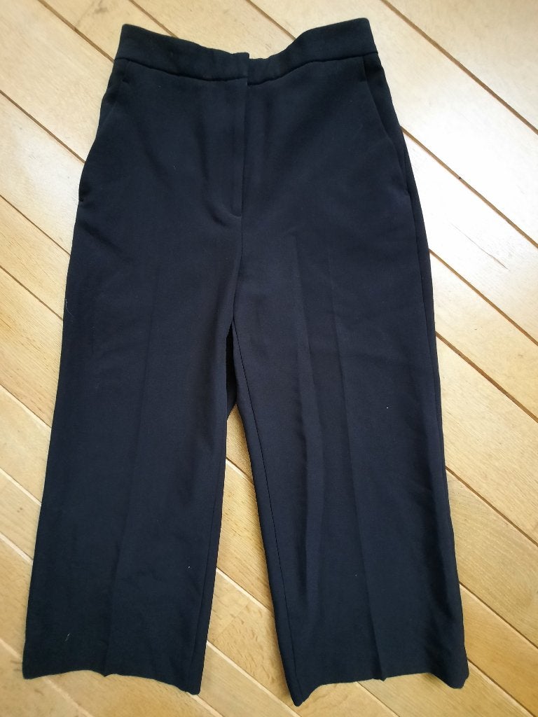Zara broek culotte zwart maat S - nieuw -, Kleding | Dames, Zwart, Nieuw, Ophalen of Verzenden, Maat 36 (S)