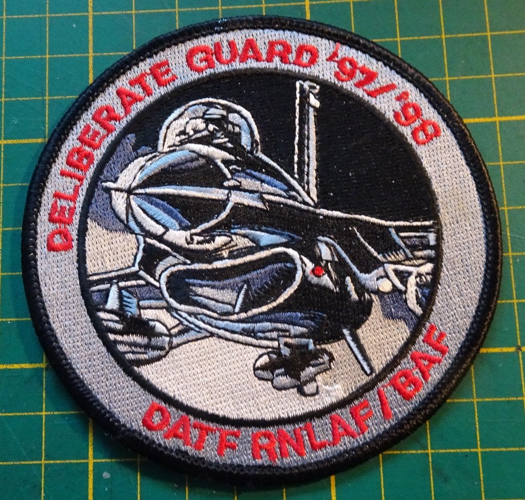 Patch 315 Squadron Deliberate Guard, Ophalen of Verzenden, Luchtmacht, Nederland, Embleem of Badge