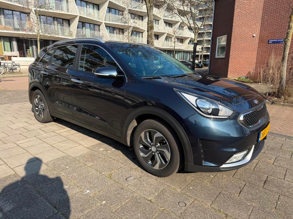 Kia Niro 1.6 GDi Hybrid First Edition NAP Cruise, Auto's, Kia, Bedrijf, Te koop, Niro, ABS, Achteruitrijcamera, Airbags, Airconditioning