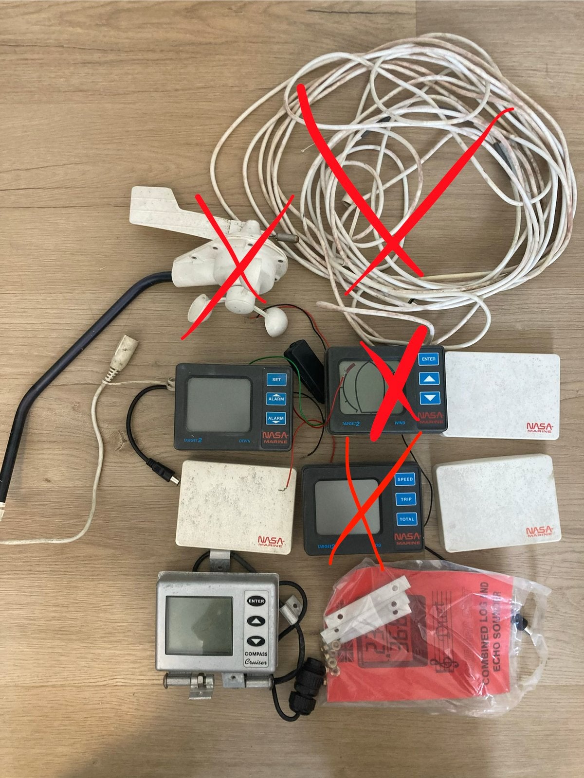 Nasa Marine Compass, Watersport en Boten, Ophalen of Verzenden, Gebruikt, Gps of Kompas