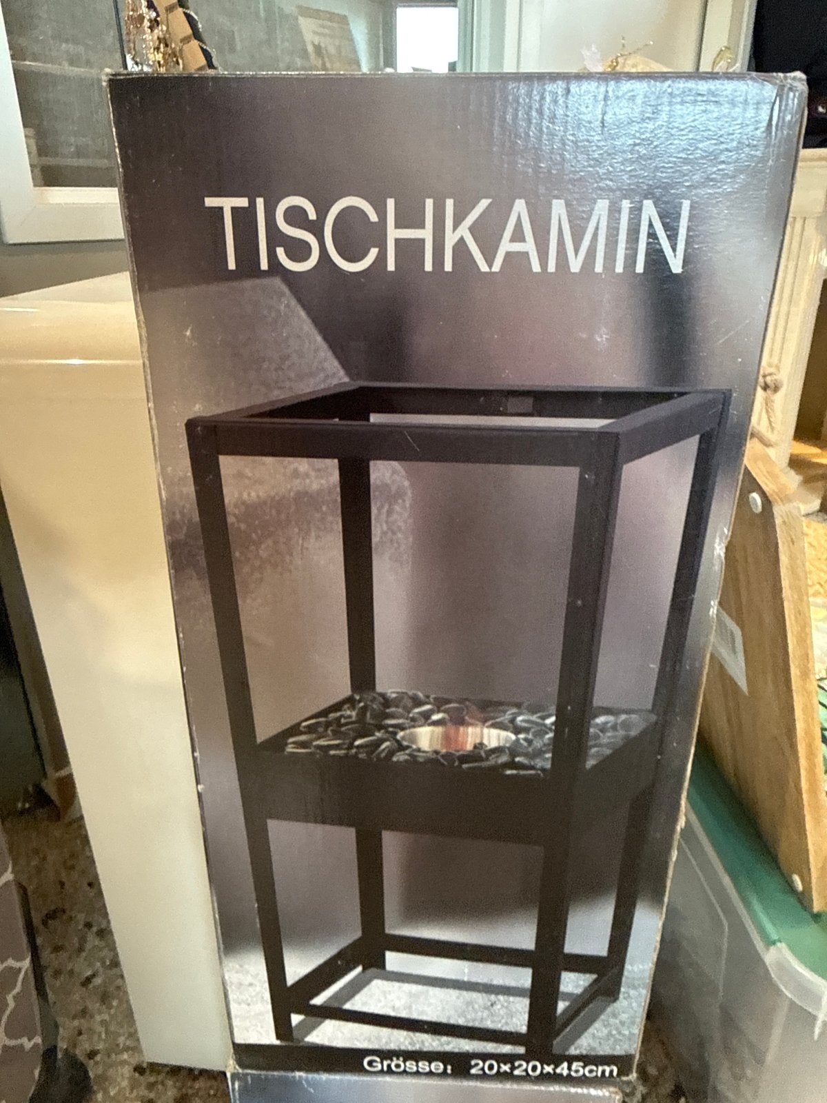 Nieuwe Tischkamin - Sfeervolle Tafelhaard (2 stuks), Ophalen of Verzenden, Nieuw, Vrijstaande haard, Overige soorten