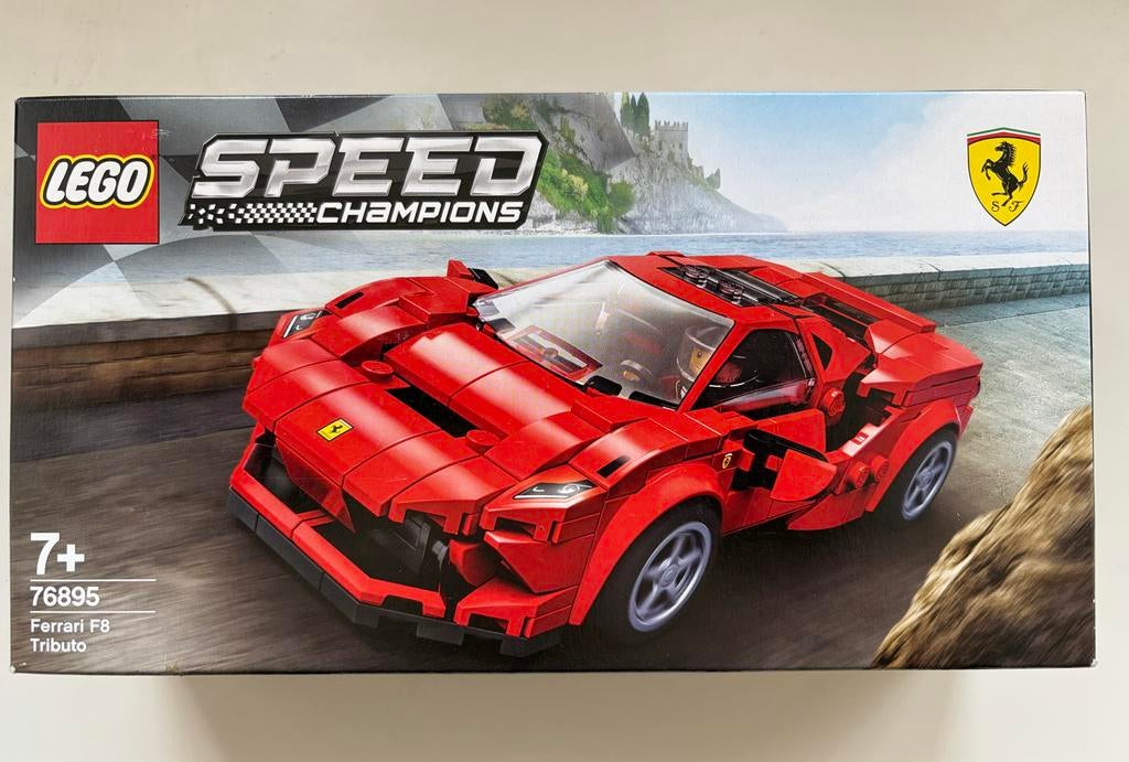 LEGO Speed Champions Ferrari F8 Tributo 76895 Nieuw, Kinderen en Baby's, Speelgoed | Duplo en Lego, Lego, Denemarken, Nieuw, Complete set