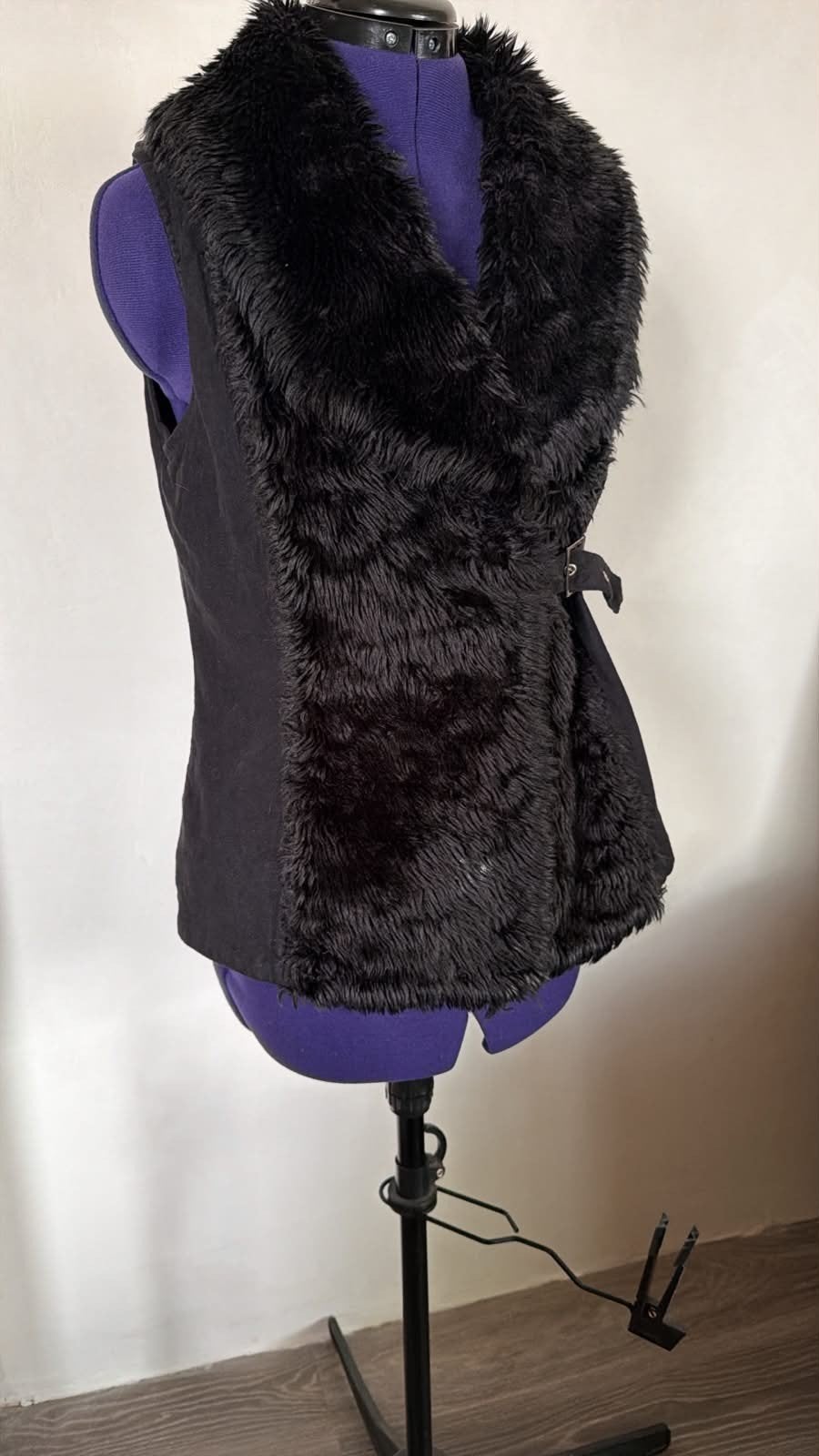 Zwarte bodywarmer maat M kleur zwart merk Soya, Ophalen of Verzenden, Zo goed als nieuw, Maat 38/40 (M), Zwart