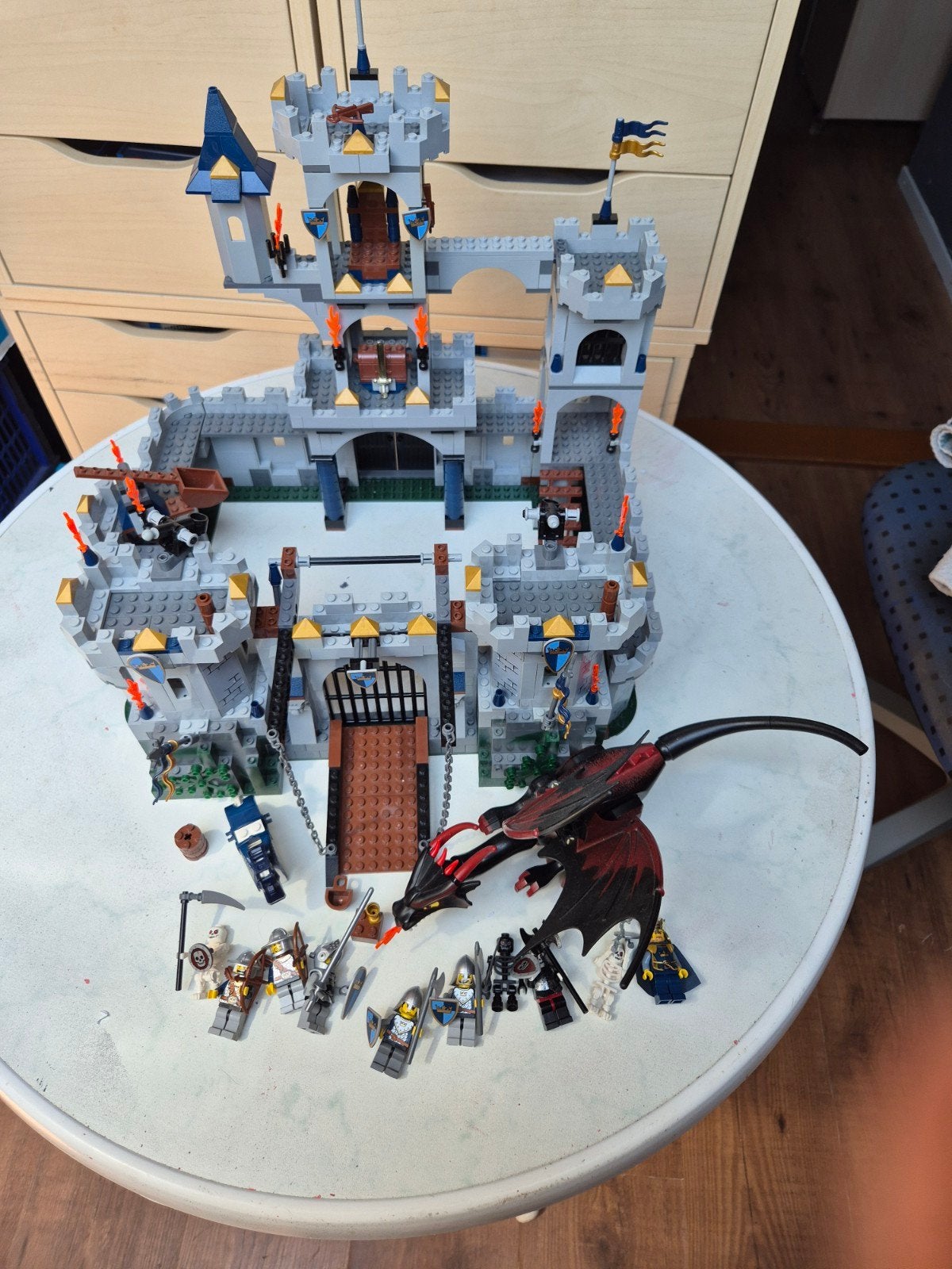 Lego Castle 7094 - Koning's Kasteel met draak en figuren, Kinderen en Baby's, Speelgoed | Duplo en Lego, Inclusief minifiguren