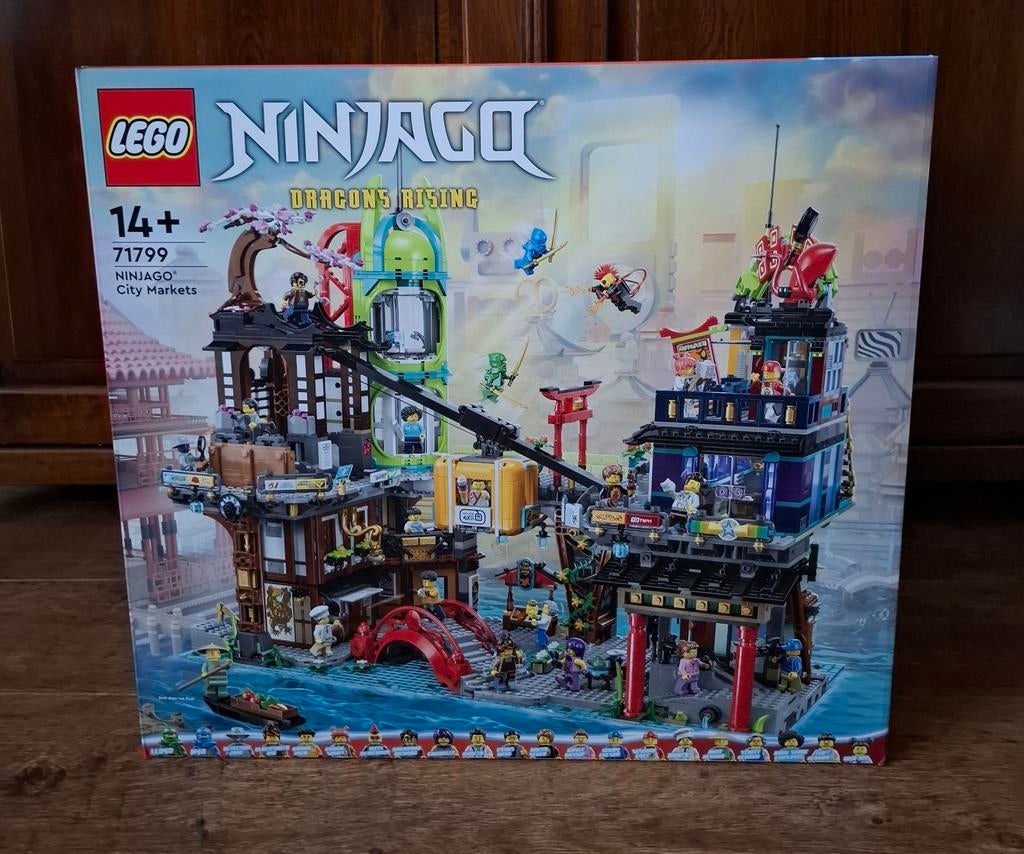 LEGO Ninjago 71799 City Markets - Nieuw en Ongeopend, Lego, Nieuw, Ophalen of Verzenden, Ongeopend/sealed