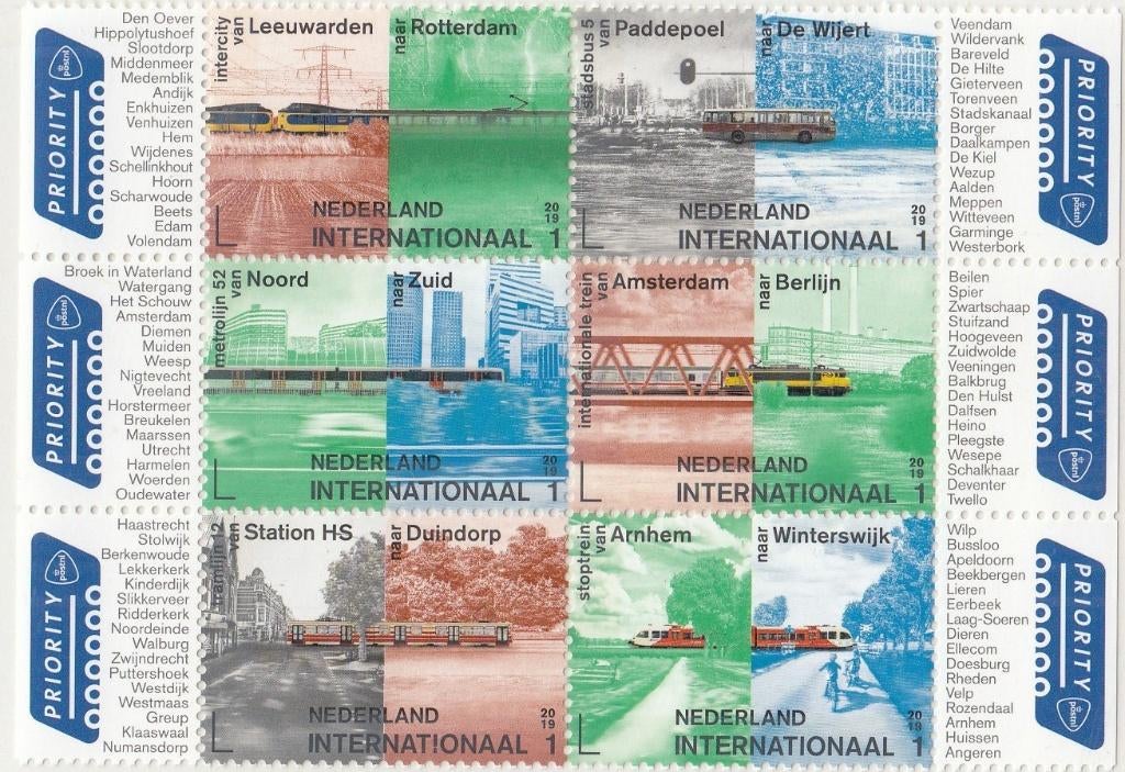 Nederland-10.24- 2019- PZM-599- Openbaar Vervoer- 1- P, Verzenden, Na 1940, Postfris