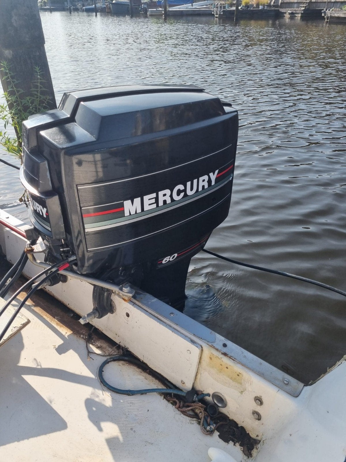 Mercury 60pk 2 takt, Ophalen, Gebruikt, Elektrische start, 30 pk of meer