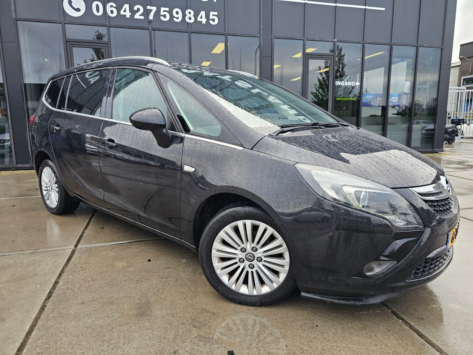 Opel Zafira Tourer 1.6 CNG Design Edition - Clima - Cruise -, Auto's, Voorwielaandrijving, Euro 5, Stof, Gebruikt