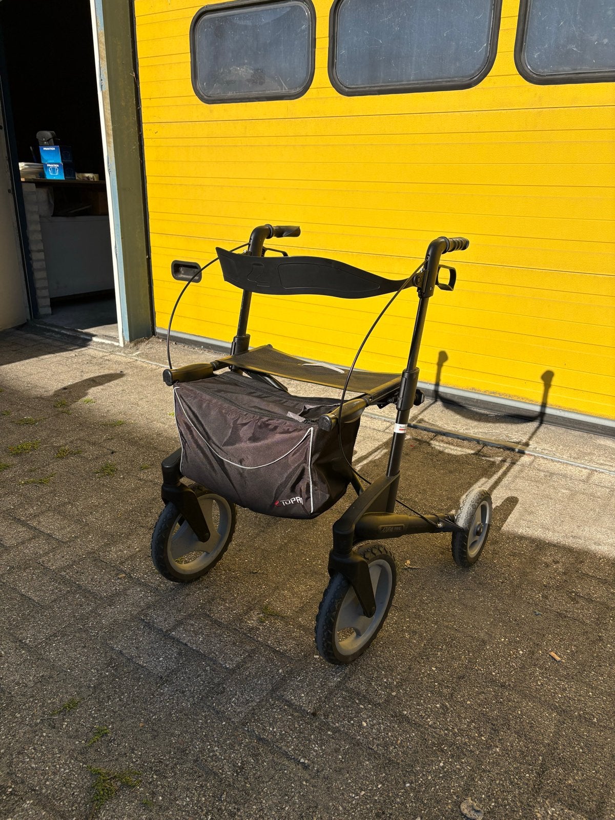 Rollator Topro Olympos maat M met rugleuning, Ophalen of Verzenden