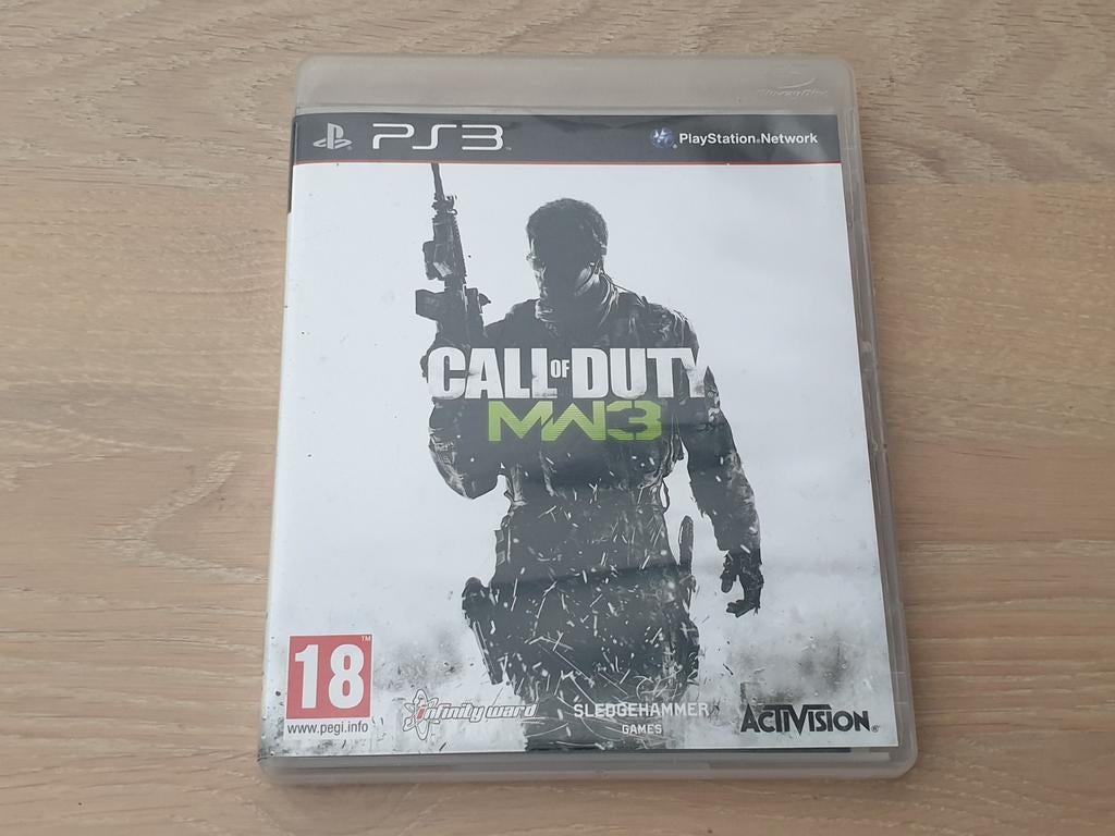 Call of Duty: Modern Warfare 3 (MW3) PS3, Vanaf 18 jaar, Shooter, Ophalen of Verzenden, Zo goed als nieuw
