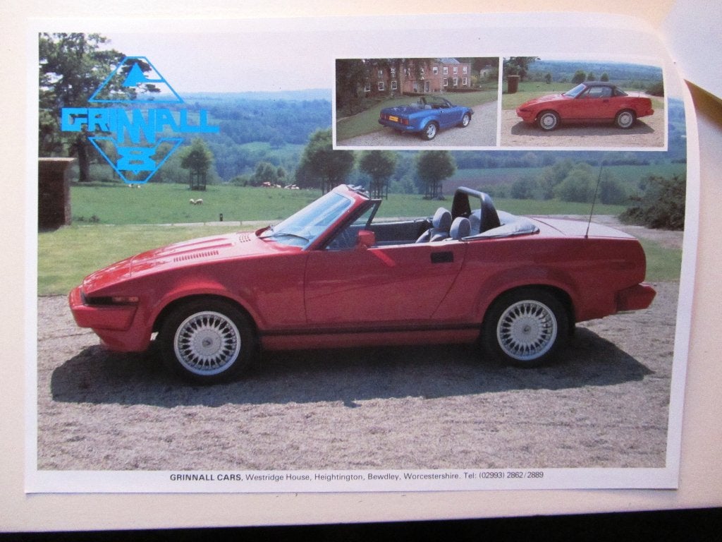 Triumph TR8, Onbekend, Ophalen of Verzenden, Zo goed als nieuw, Overige merken