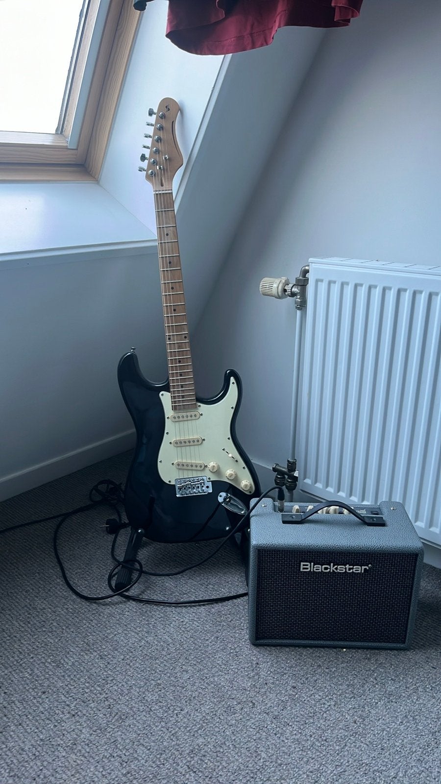 Starr Gitaar met Blackstar Versterker, Muziek en Instrumenten, Gebruikt, Met versterker, Solid body, Ophalen