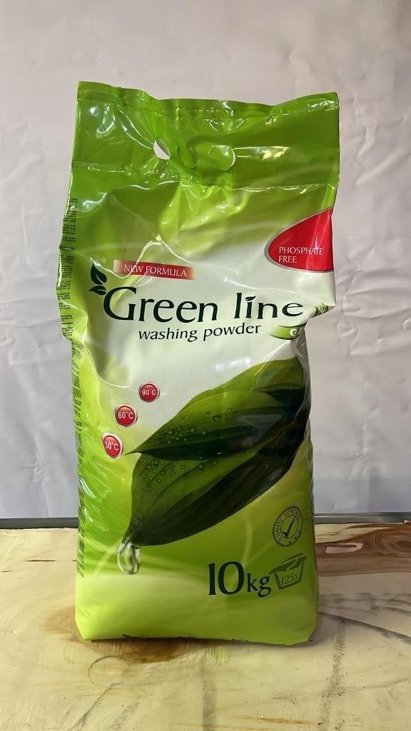 Foto 3 van Green line wasmiddel 10 kg verpakingen pro  GREENLINE WASPOE