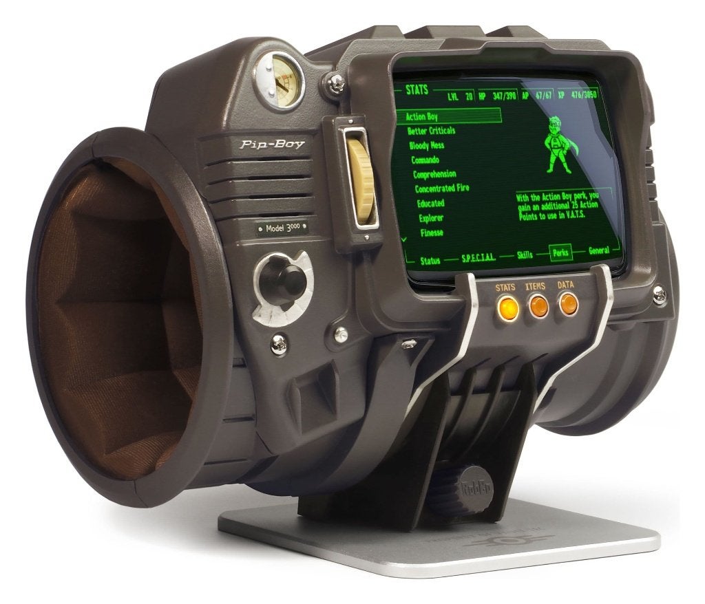The Wand Company Fallout New Vegas die-cast Pip-Boy 3000, Info@wandy.com, Nieuw, Wand Company, Limited Colchester Business Park 820