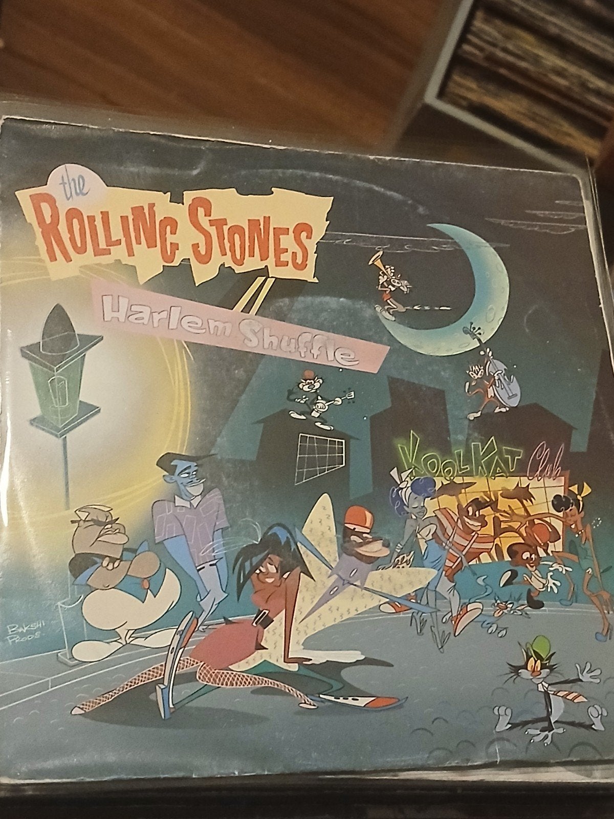 ROLLING STONES harlem shuffle / had it with you 1986 NL, Cd's en Dvd's, Vinyl Singles, Ophalen of Verzenden, Zo goed als nieuw
