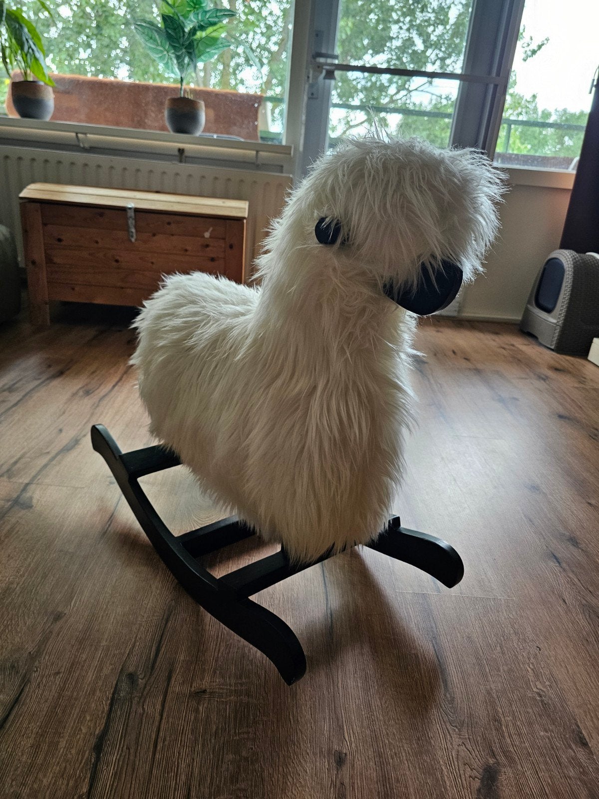 hobbel schaap, Ophalen, Zo goed als nieuw