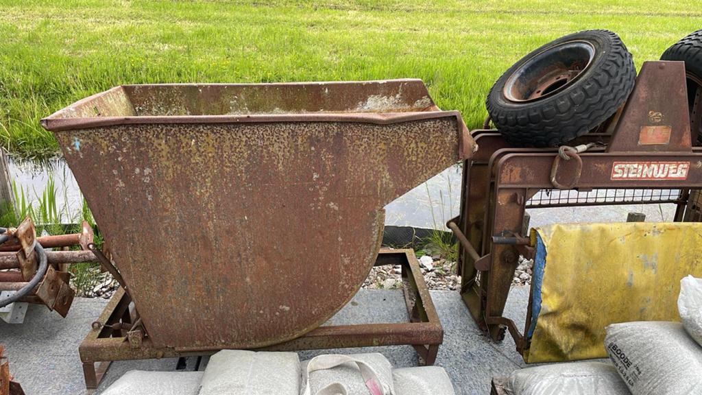 Koelbak tbv heftruck, Ophalen, Gebruikt