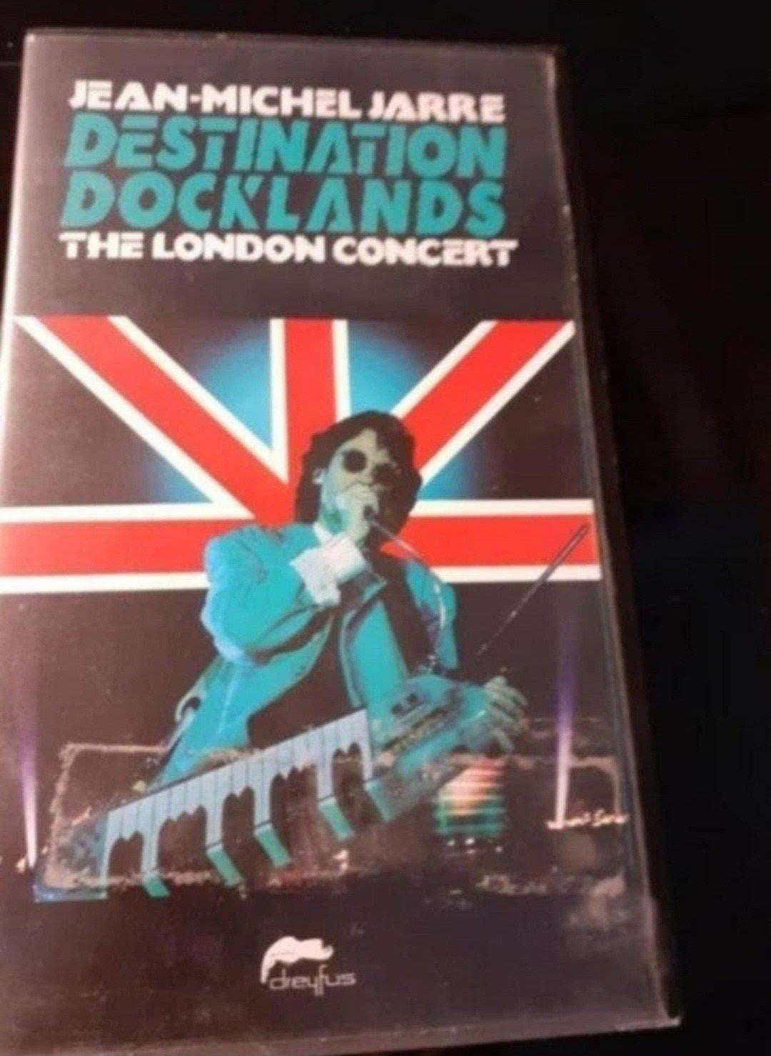 Jean-Michel Jarre - Destination Docklands VHS, Alle leeftijden, Overige genres, Ophalen of Verzenden, VHS