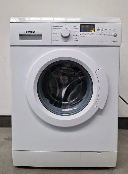 Siemens iQdrive Wasmachine 7-8kg, 1400 RPM, SpeedPack, Witgoed en Apparatuur, Wasmachines, Gebruikt, Voorlader, 6 tot 8 kg, 85 tot 90 cm