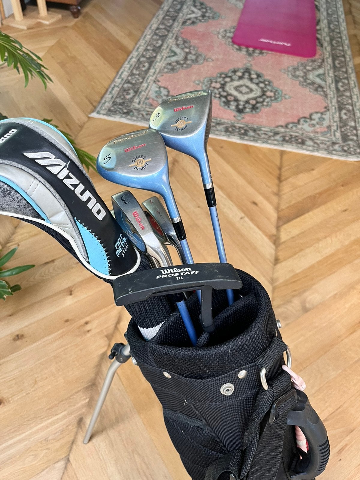 Wilson Golfset met tas, Ophalen of Verzenden, Gebruikt, Set