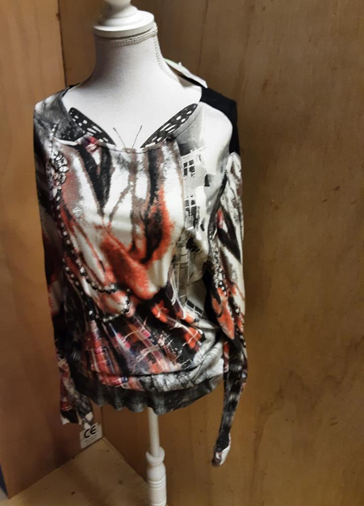 Passport blouse Maat 42 NIEUW, Kleding | Dames, Passport, Overige kleuren, Maat 42/44 (L), Nieuw