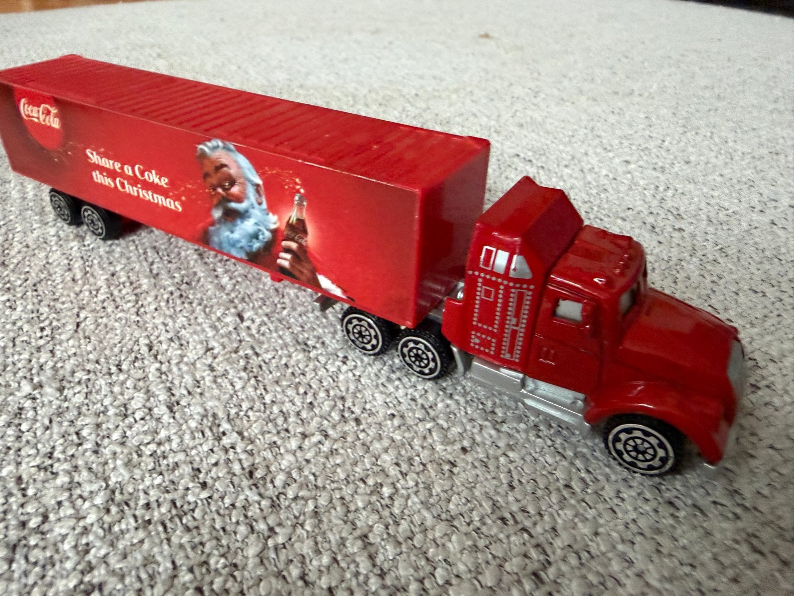 Coca-Cola Kersttruck Speelgoedmodel, Ophalen of Verzenden, Gebruikt