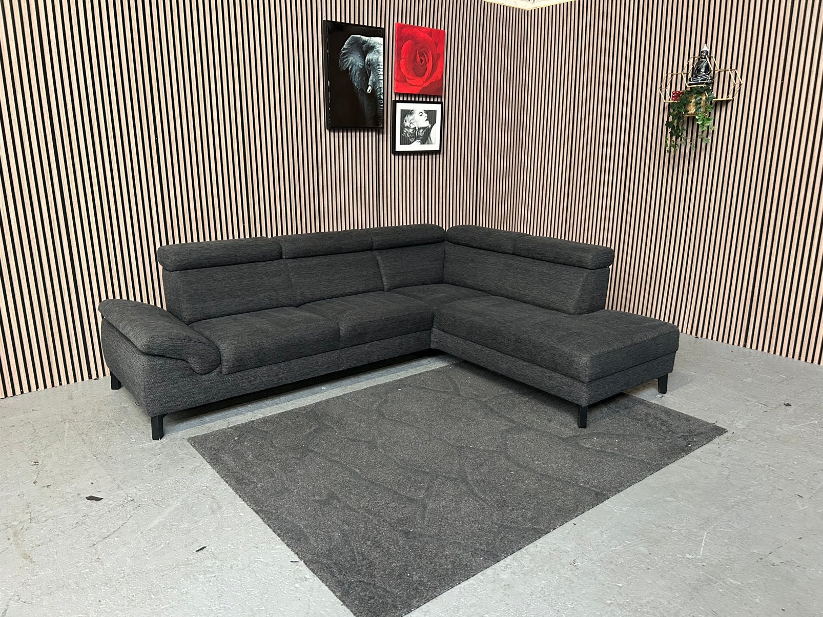 GRATIS LEVERING Montel Modena Hoekbank 270X207 GEREINIGD, 250 tot 300 cm, Hoekbank, Montel Modena, Ophalen of Verzenden