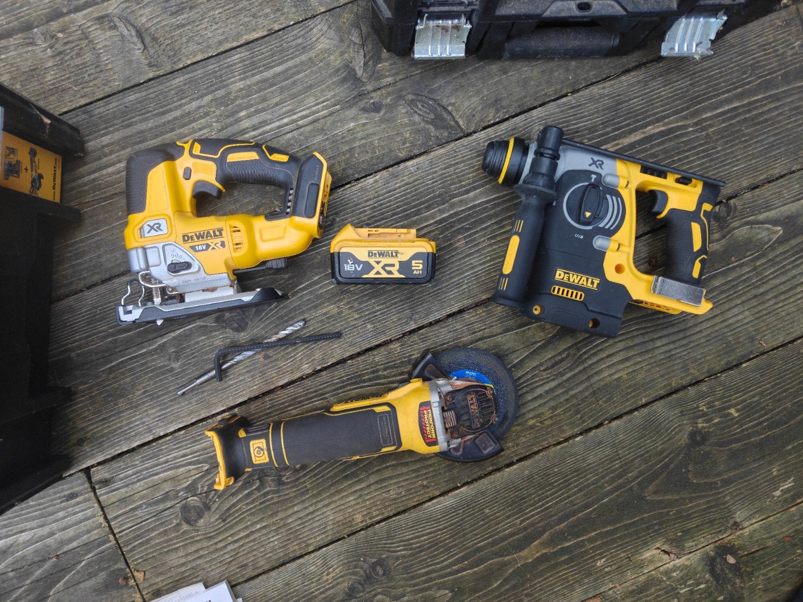 DeWalt accu gereedschap set, Ophalen, Gebruikt, Overige typen