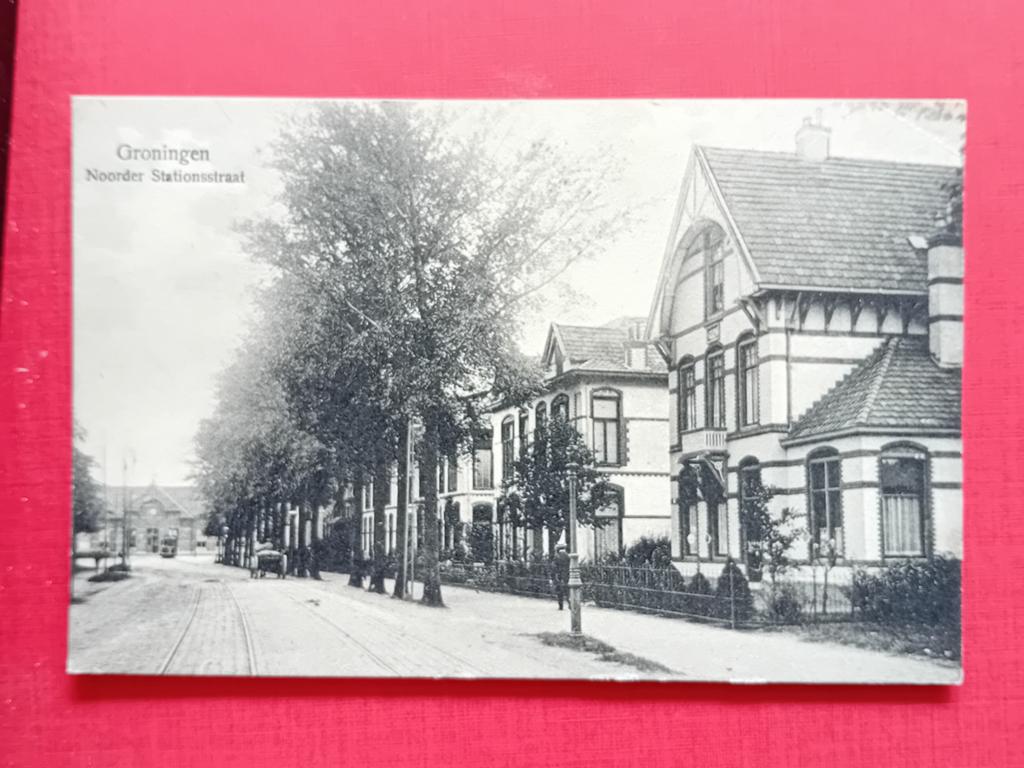 Ansichtkaart Groningen, Ophalen of Verzenden, 1920 tot 1940, Groningen