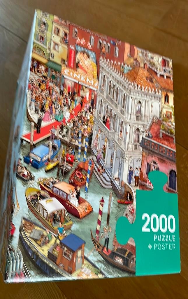 Puzzel Heye, O Sole Mio,Comic, Venetië 2000 st. Nieuw, Ophalen of Verzenden, Nieuw