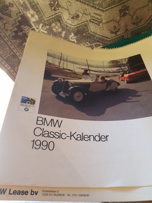 bmw kalenders van 1989 en 1990, Ophalen of Verzenden, 'T Olde Gre-j, Info@toldegrej.nl, Endepoelstraat 20f Didam