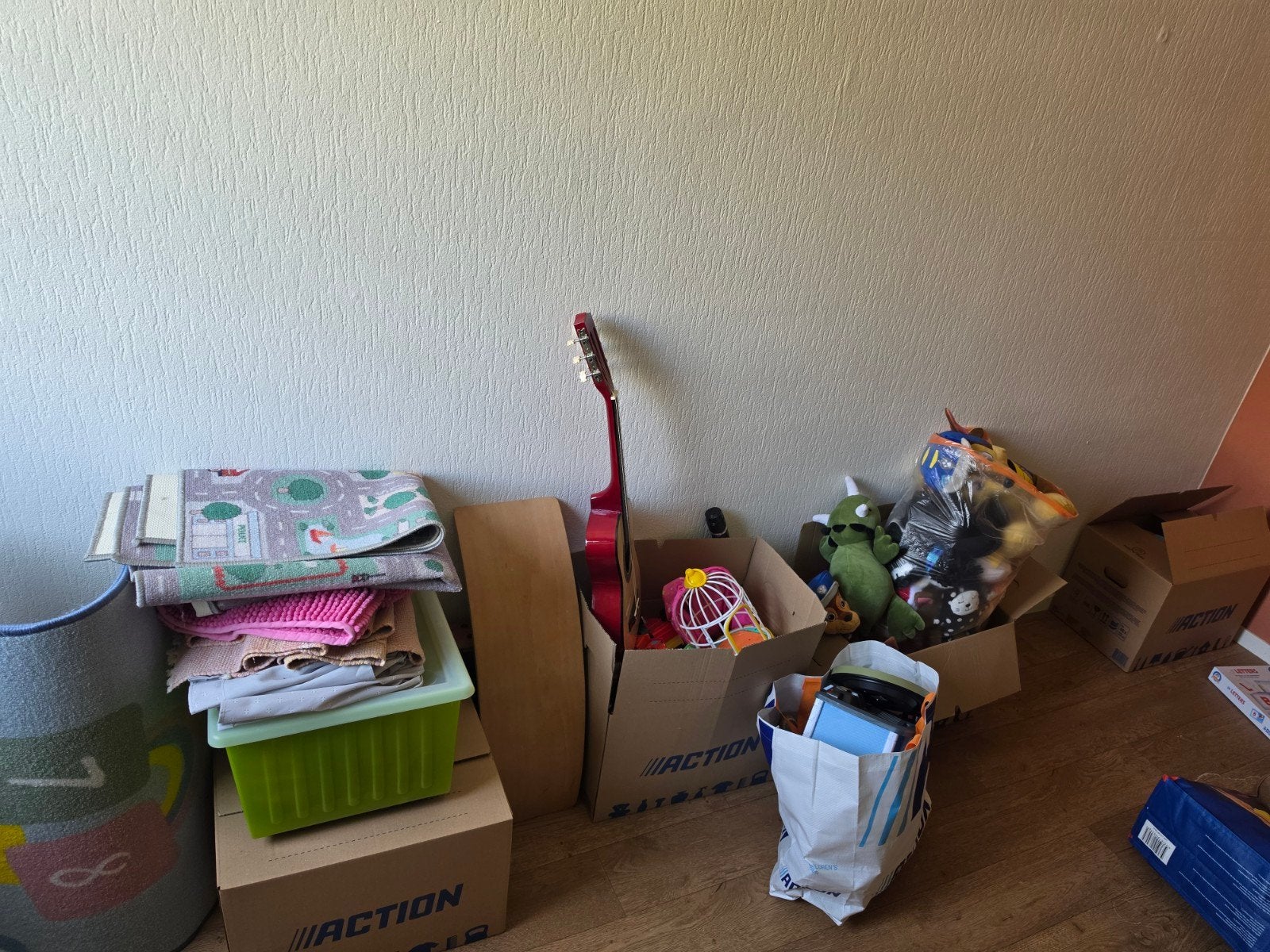 Gratis kringloop spullen, Ophalen