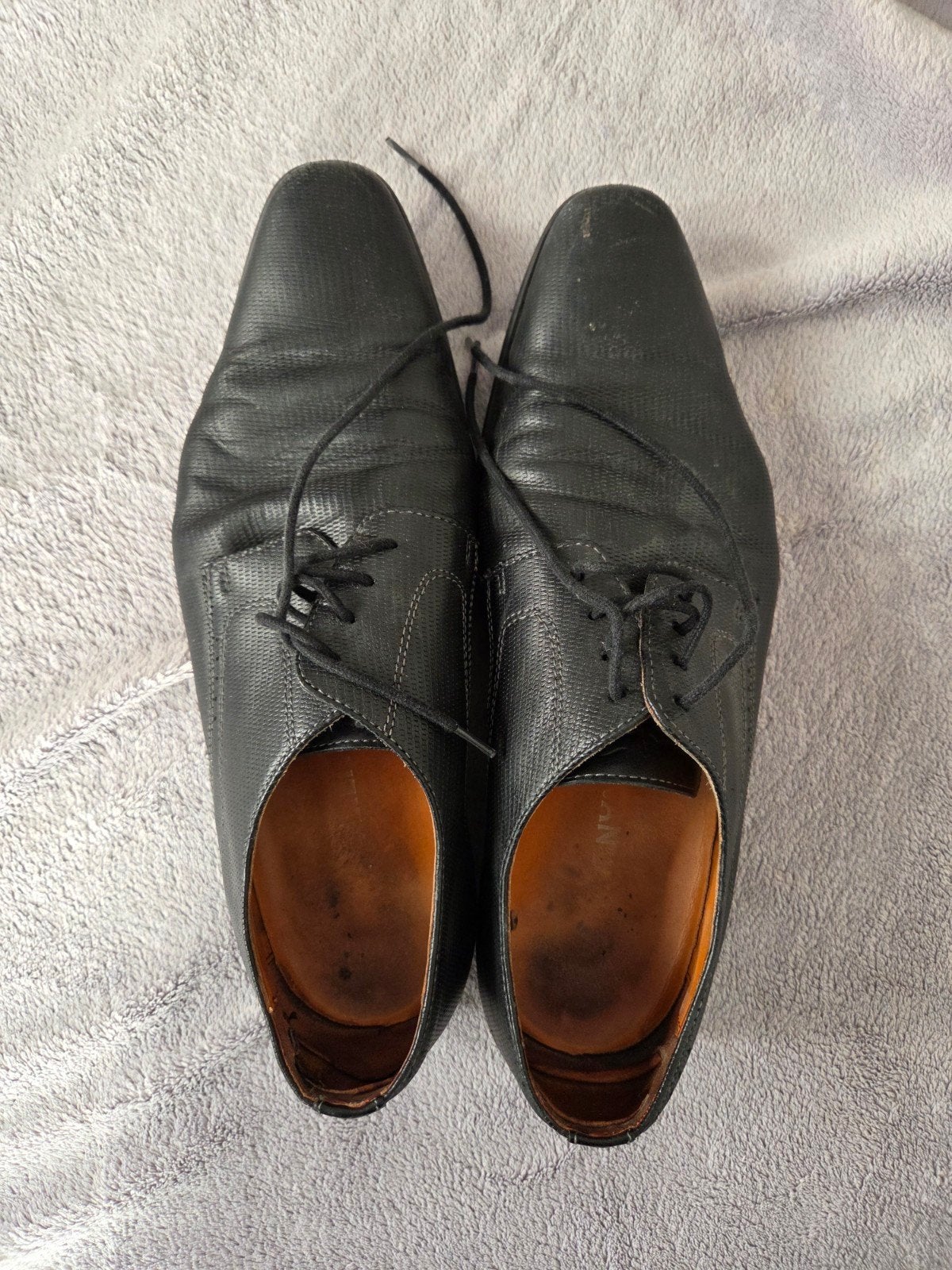 Leren werkschoenen, maat 42.5/43, Ophalen