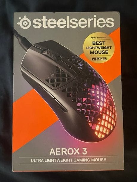 Steelseries Aerox 3, Computers en Software, Muizen, Rechtshandig, Muis, Gaming muis, Nieuw