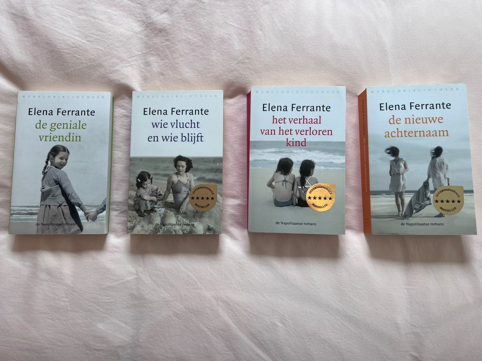 Elena Ferrante - De Napolitaanse Romans (4 boeken), Ophalen, Gelezen, Elena Ferrante