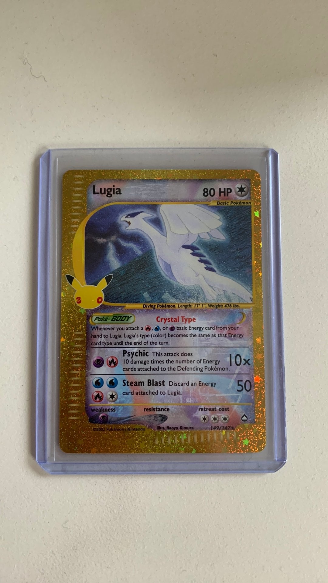Lugia 30th Celebrations, Ophalen of Verzenden, Zo goed als nieuw