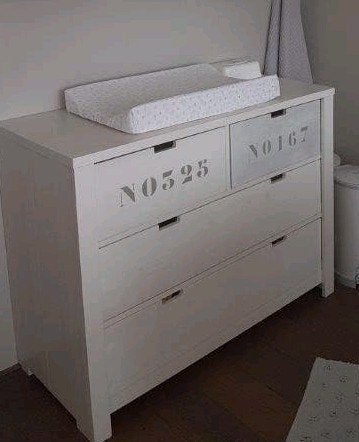 Grenen houten ladenkast/commode, Ophalen, Gebruikt, Jongetje of Meisje