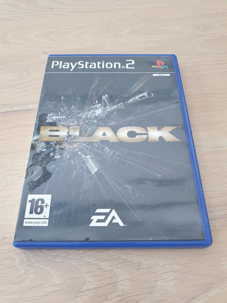 PS2 game Black, Spelcomputers en Games, Games | Sony PlayStation 2, Shooter, 1 speler, Ophalen of Verzenden, Zo goed als nieuw