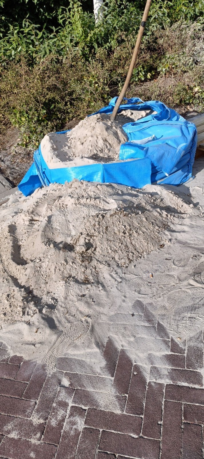 Gratis straatzand, Ophalen, Nieuw