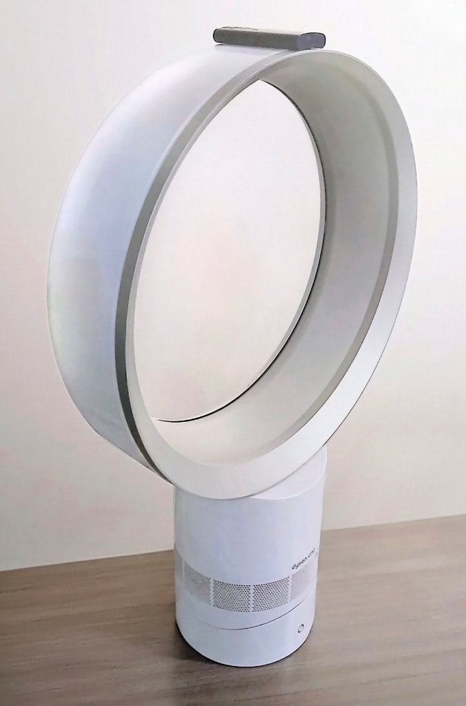 Dyson AM06 Tafelventilator 300mm met Afstandsbediening, Ophalen, Ventilator met afstandsbediening, Zo goed als nieuw, Tafelventilator