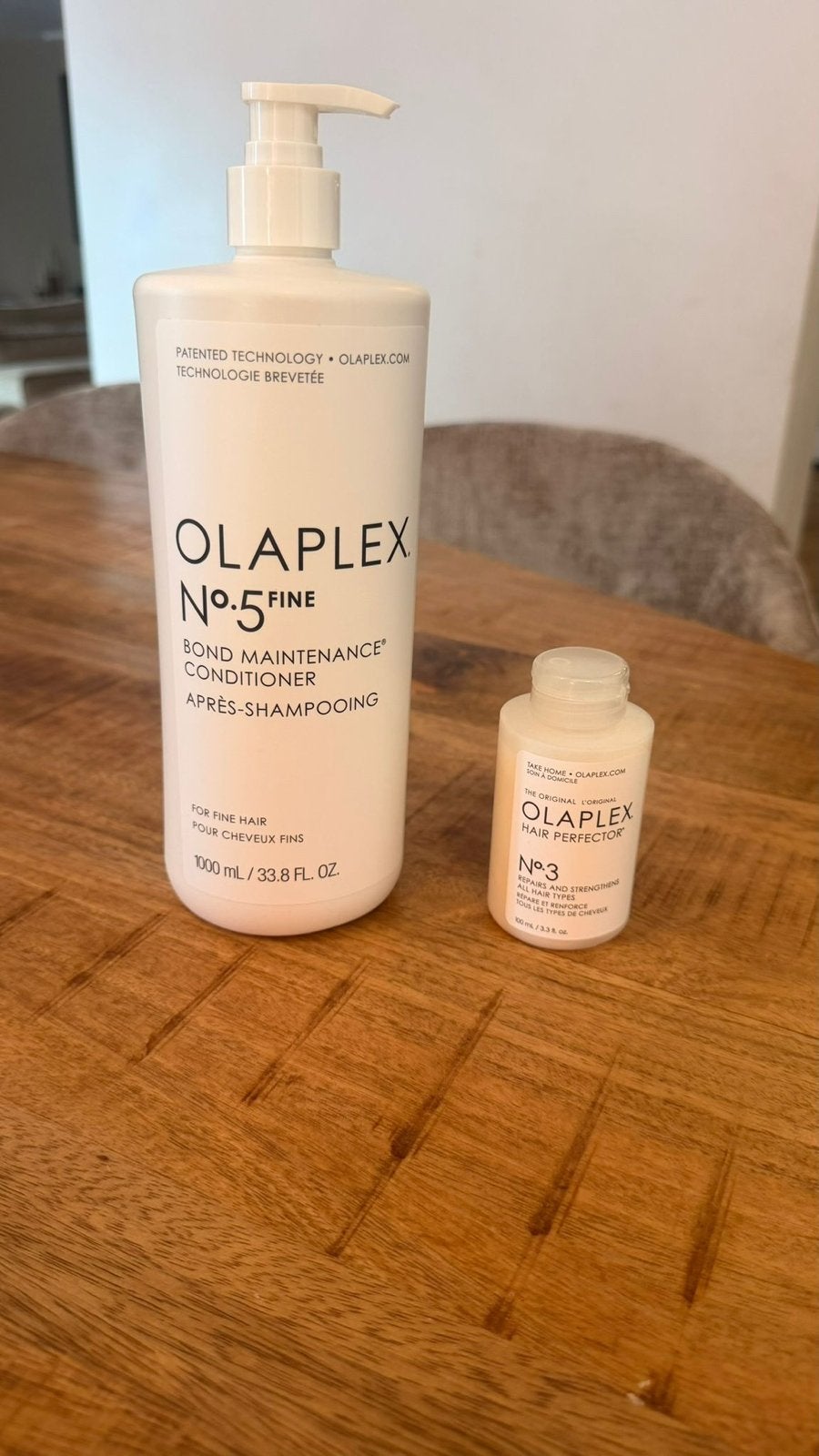 Olaplex No.5 Conditioner (1L) & No.3 Hair Perfector, Ophalen of Verzenden, Nieuw, Shampoo of Conditioner